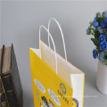 Four Color Print Kraft Bag Direct Factory Paper Gift Bag